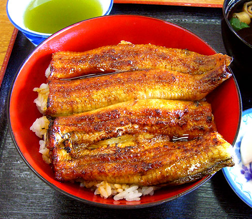 味の民芸 よし松 うな丼(アップ)