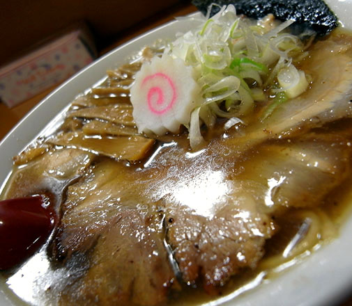 麺や 紡 淡成チャーシュー麺+メンマ大(アップ)