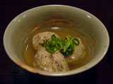 ともんち 鯵のつくね