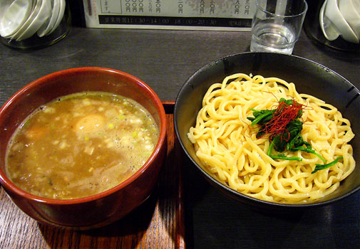 群青 特製つけそば
