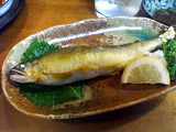 大黒 鮎の塩焼き