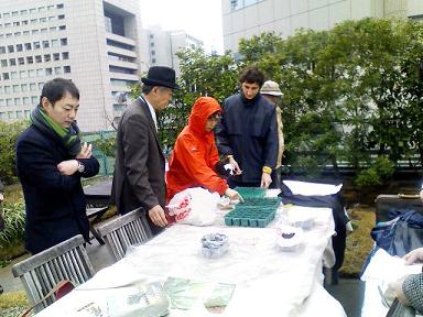 100227屋上菜園先生