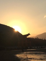20171104宮島夕景