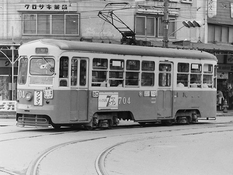 函館市電－はこだての路面電車－昔の車両のご紹介－50型（旧500