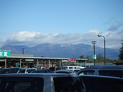 赤城山に雪