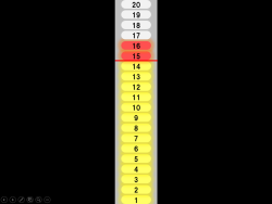 仮装大賞得点パネル : ぽっしゅん教材製作日記