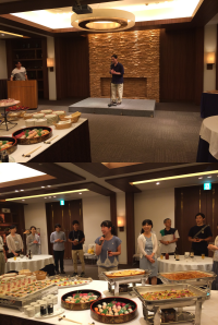 懇親会