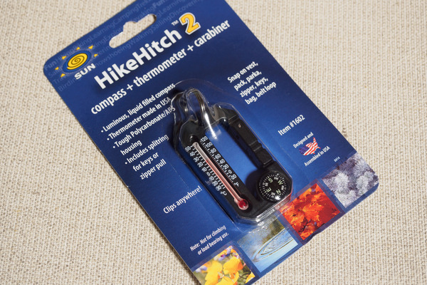 Sun Company HikeHitch 1 - Thermometer Carabiner