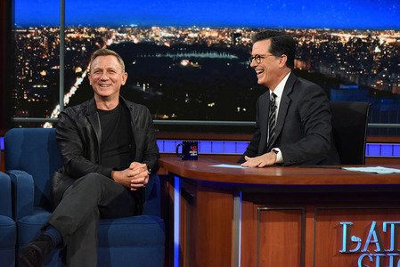 The Late Show with Stephen Colbert last night