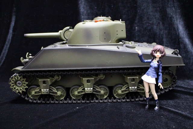 ヘンロン 1/16 M4A3シャーマン リターンズ。 : りぅまるのにっき