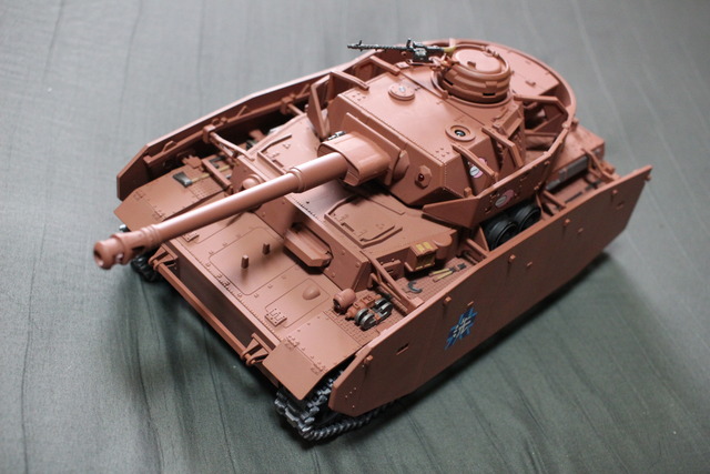 ハイテック 大洗女子学園 あんこうチーム 4号戦車H型 (D型改) : りぅ