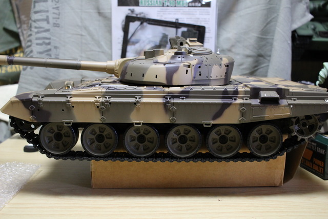 若干訳あり1/16戦車ラジコン ロシアT90 ヘンロン3938-1 基板7.0