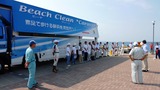 10-08-25ビーチクリーン開始