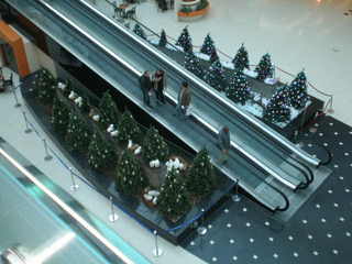 arbol de navidad desde arriba