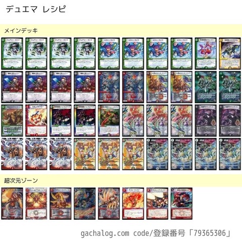 趣味デッキ紹介】デアリシューゲイザー改 : DMカードの牢獄