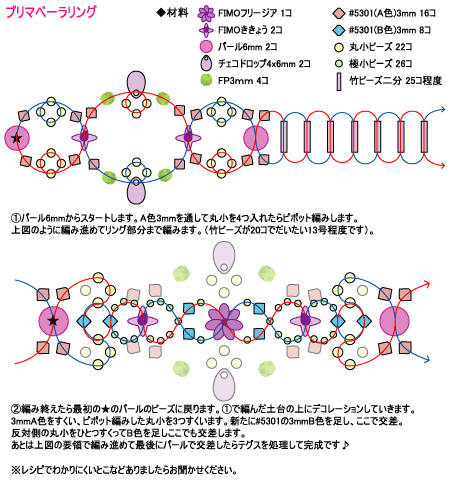 レシピ:プリマベーラリング