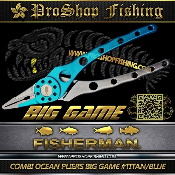fisherman COMBI OCEAN PLIERS BIG GAME #TITAN BLUE.4