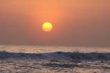 夕日