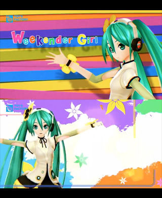 kz(livetune) × 八王子P feat. 初音ミク「Weekender Girl」Music Video