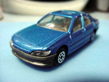 taxi2 プジョー406 1/64 カスタムミニカー TAXi II 飛行形態 (プジョー406 ダニエル仕様) (ミニカー
