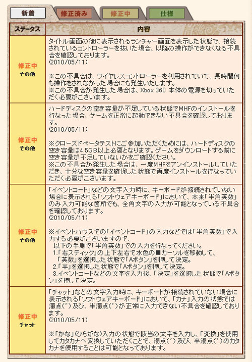 モンハン不具合