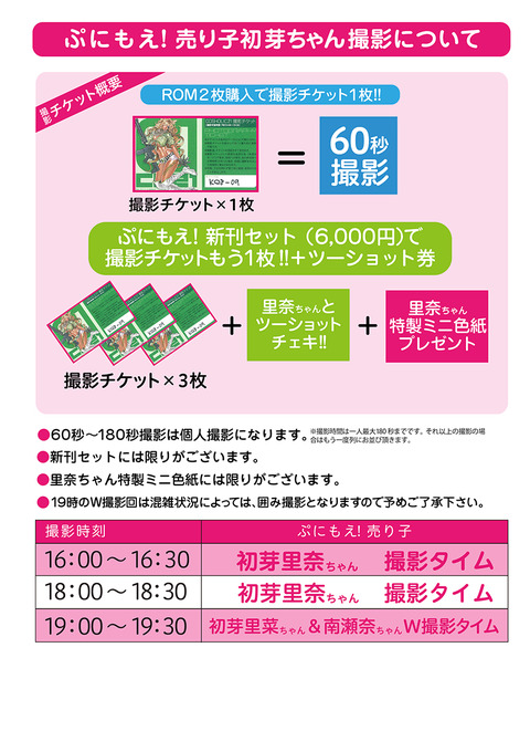 ぷにも撮影時間説明
