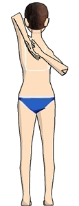後ろ姿手つなぎ