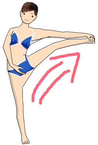バランス立ち2