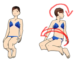 歪み矯正ストレッチ