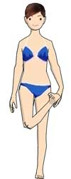 立木のポーズ