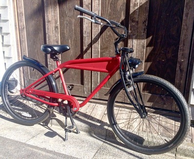 ナーブ ビーチクルーザー カスタム 26インチ 3段ギア ナーブ ビーチクルーザー カスタム 26インチ 3段ギア ビーチ