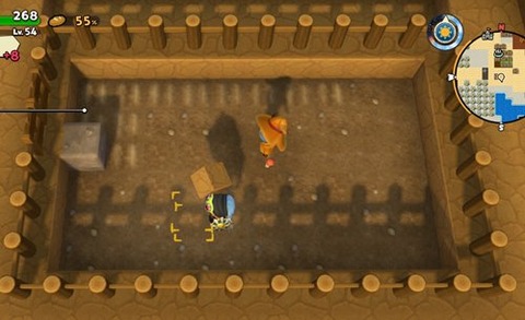 ブロックで部屋