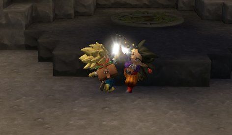 初のハイタッチ