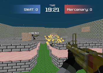 Combat Pixel Arena 3D Fury Man