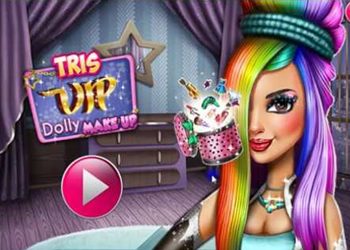 Tris Vip Dolly Makeup