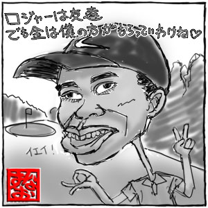 タイガー、フェデラーを語る