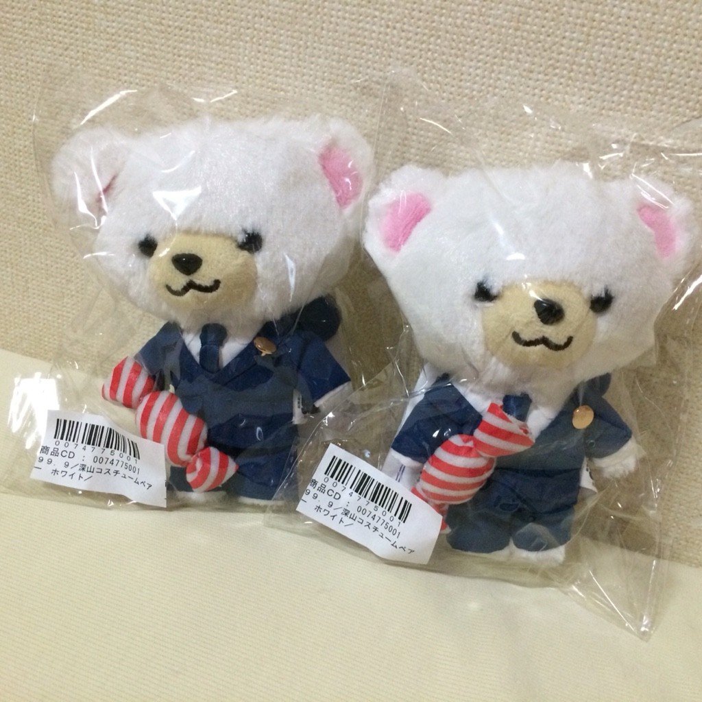 99.9 刑事専門弁護士 深山コスチュームベア ぬいぐるみ 松本潤 2点