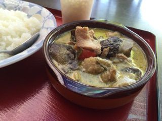 はしかみみちのえき ぐりーんかれー