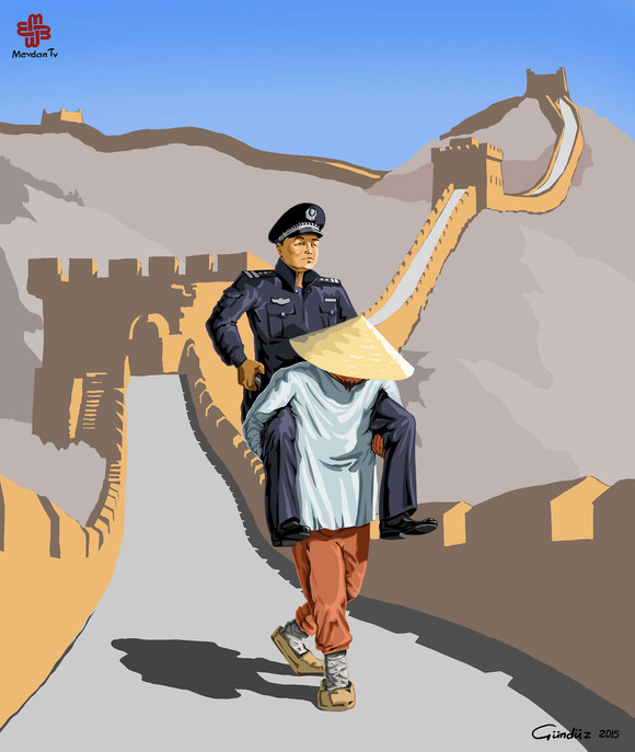 Police in China