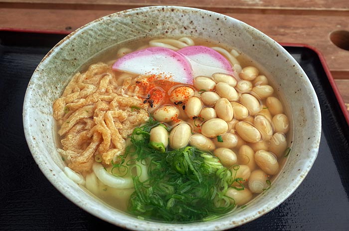 道の駅 豆ｹ島 大豆うどん 呉のメバル師