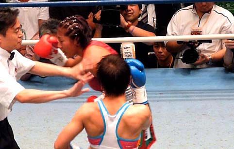 菊地奈々子 vs アナベル・オーティス