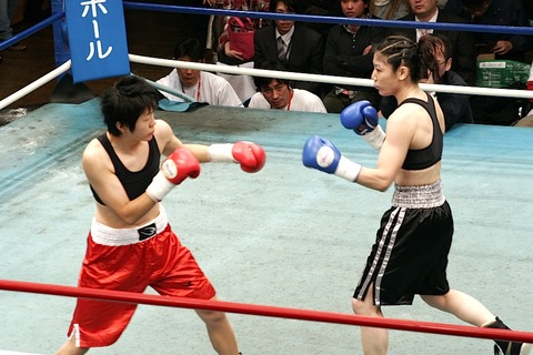 石川範子 vs カイ・ジョンソン