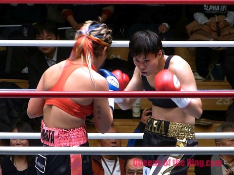ハニー・カツマタ VS 天海ツナミ