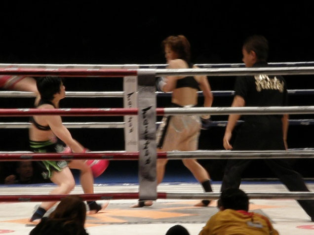 1R前蹴り