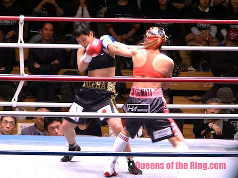 ハニー・カツマタ VS 天海ツナミ