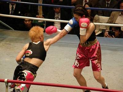 花形冴美VS松島利也子1R