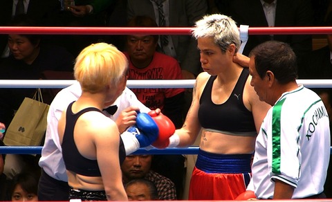 山口直子 vs カンディ・サンドバル
