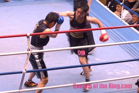 天空ツバサ vs 三好喜美佳