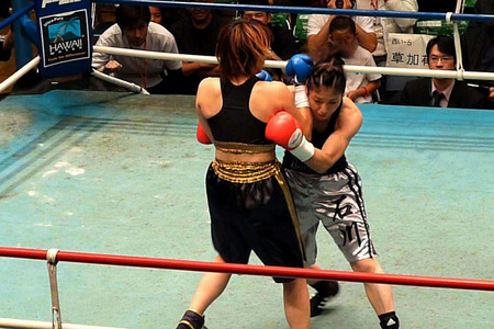 石川範子 vs 稲元真理