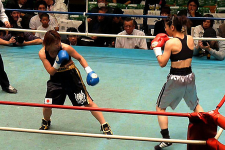 石川範子 vs 稲元真理